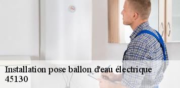 Installation pose ballon d'eau électrique  baccon-45130 Artisan Douaire 45
