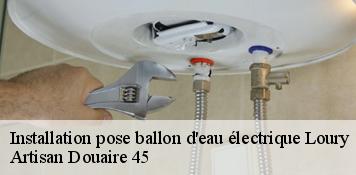 Installation pose ballon d'eau électrique  loury-45470 Artisan Douaire 45