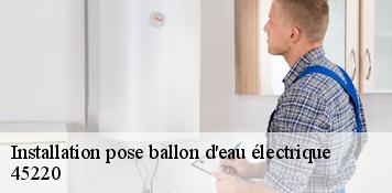 Installation pose ballon d'eau électrique  trigueres-45220 Artisan Douaire 45