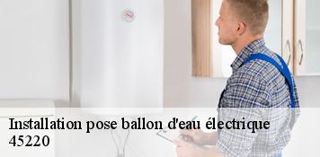Installation pose ballon d'eau électrique  trigueres-45220 Artisan Douaire 45