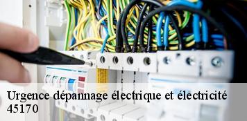Urgence dépannage électrique et électricité  villereau-45170 Artisan Douaire 45