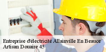 Entreprise d'électricité  allainville-en-beauce-45480 Artisan Douaire 45
