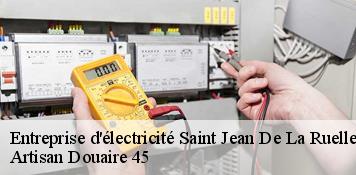 Entreprise d'électricité  saint-jean-de-la-ruelle-45140 Artisan Douaire 45