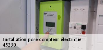 Installation pose compteur électrique  adon-45230 Artisan Douaire 45