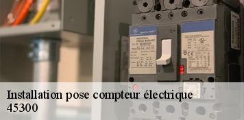Installation pose compteur électrique  audeville-45300 Artisan Douaire 45