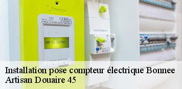 Installation pose compteur électrique  bonnee-45460 Artisan Douaire 45