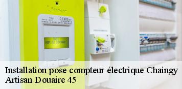 Installation pose compteur électrique  chaingy-45380 Artisan Douaire 45