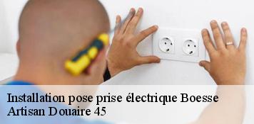 Installation pose prise électrique  boesse-45390 Artisan Douaire 45