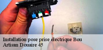Installation pose prise électrique  bou-45430 Artisan Douaire 45
