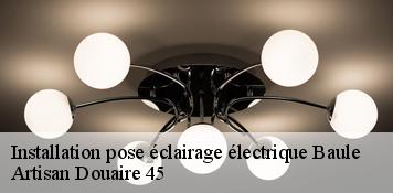 Installation pose éclairage électrique  baule-45130 Artisan Douaire 45