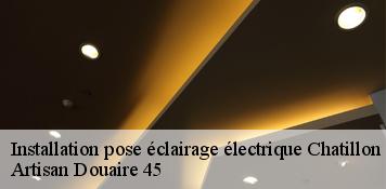 Installation pose éclairage électrique  chatillon-coligny-45230 Artisan Douaire 45