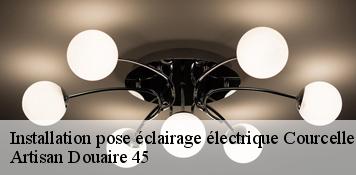 Installation pose éclairage électrique  courcelles-45300 Artisan Douaire 45