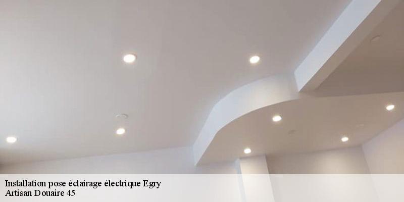 Installation pose éclairage électrique  egry-45340 Artisan Douaire 45