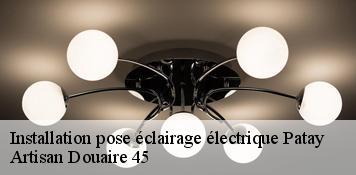 Installation pose éclairage électrique  patay-45310 Artisan Douaire 45